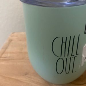 Rae Dunn insulated wine glass